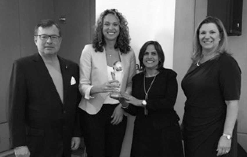 Image: (From left to right): Peter Vittori, Managing Director Sales – Florida, US Latin and Caribbean, American Airlines; Danielle St. John, Chief Operating Officer, Going Places Travel; Marvin Alvarez Ochoa, Manager Caribbean Sales and Christine Valls, Regional Sales Director – Florida, US Latin and Caribbean, American Airlines.
