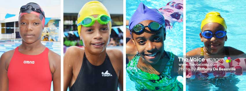 Image: [L-R] Anyka Holder, Jasmine Steide, Allysia Alfred, Megan Scott. (PHOTO: Anthony De Beauville)