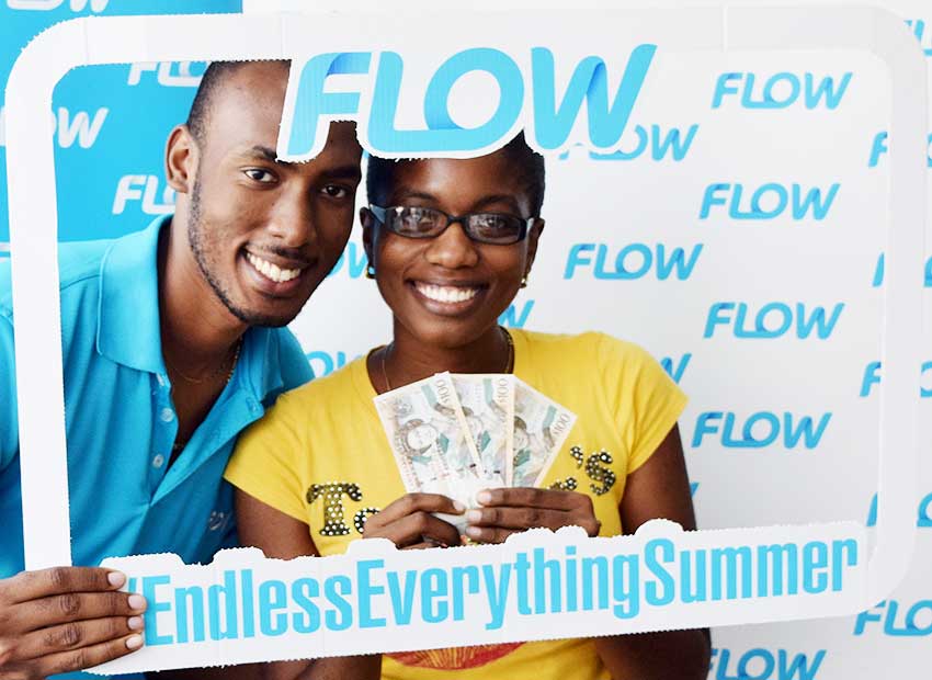 Image: Ruby Thomas added a data plan of 1GB on Saint Lucia’s fastest network and became a winner! #Transcend #EndlessEverythingSummer.