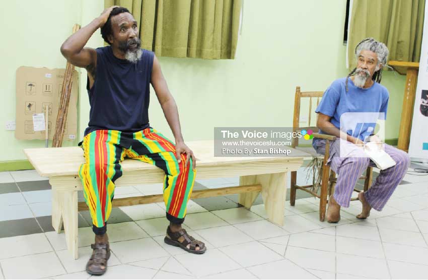 Image: Samuel and Kendel Hippolyte hope to make Ole Mas theatre a regular feature. [PHOTO: Stan Bishop]