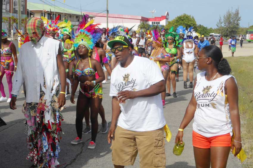 Image: Vieux Fort Police say this year’s celebrations were generally incident-free.