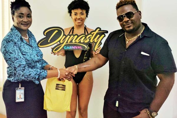 Image: Yasmine Reynolds Lambert is the winner of a Dynasty Carnival costume with Climax.