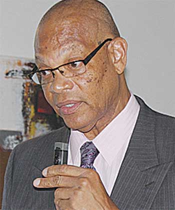 Image of Executive Director of the St. Lucia Employers Federation (SLEF), Joseph Alexander