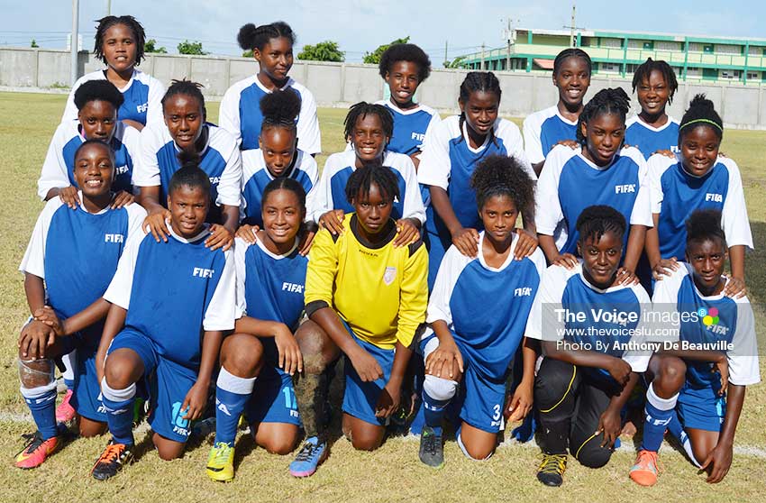 Image: Team Saint Lucia. (Photo: Anthony De Beauville)