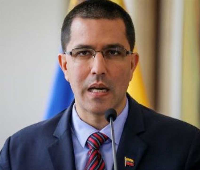 Image of Venezuela’s Foreign Minister, Jorge Arreaza