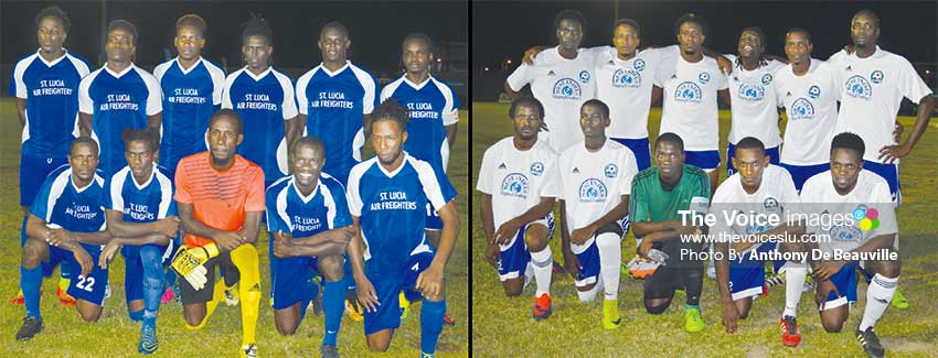 Image: (L-R)Gros Islet will face Central Castries. (PHOTO: Anthony De Beauville)