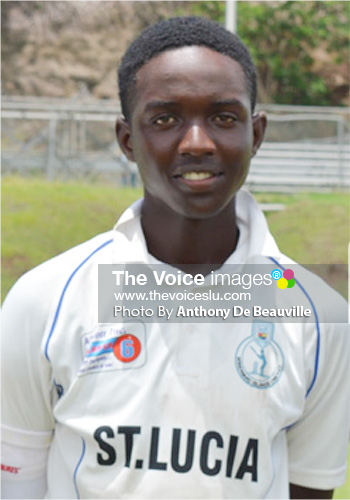 Image: Saint Lucia’s Kimani Melius is among the squad. (Photo: Anthony De Beauville)