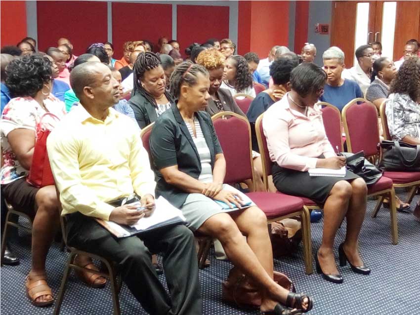 Image of Principals at Thursday’s session. [PHOTO: PhotoMike]