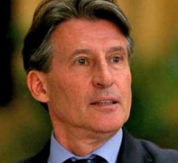 Image of IAAF President Lord Sebastian Coe