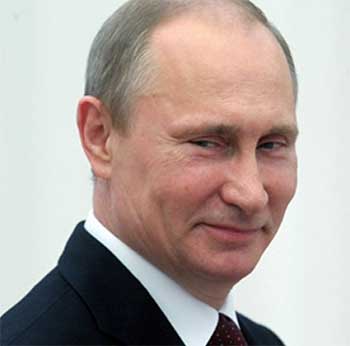Image of Russian President, Vladimir Putin