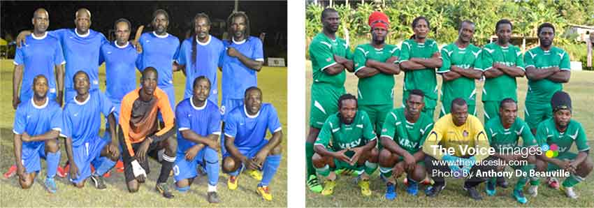 Image: (L-R) Micoud had a 1–0 win over LabowiConnextions; VFS 2-0 had a win over Congorians. (Photo: Anthony De Beauville)