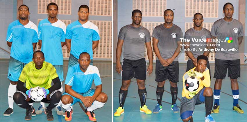 Image: (L-R) St. James’s Club and Ministry of Infrastructure played to an exciting 3-3 draw. (Photo: Anthony De Beauville)