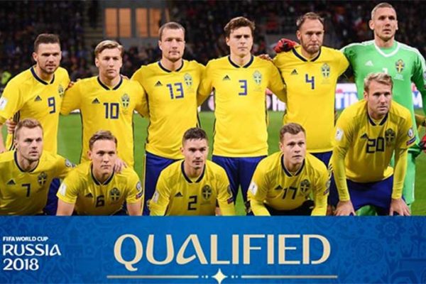 Image: Sweden is the 29th team to qualify.