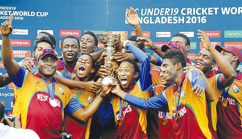 Image: West Indies to defend Under-19 World Cup. (Getty Images)