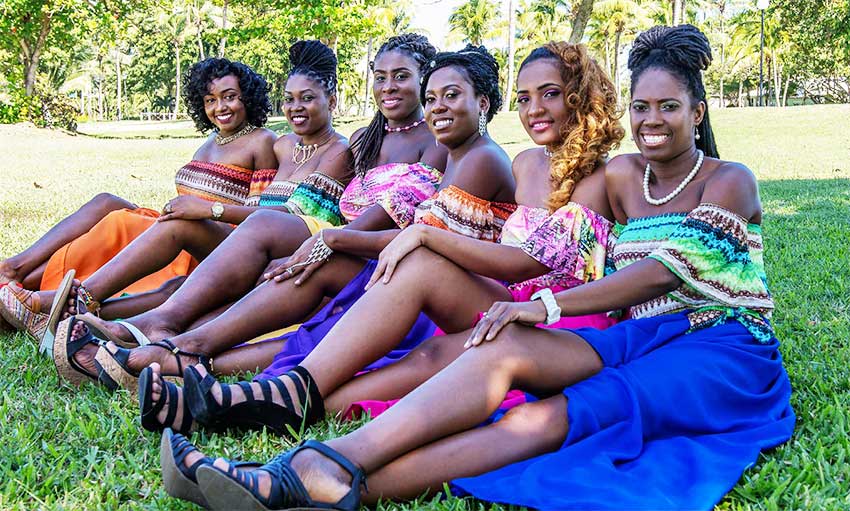 Image: Contestants in this year’s pageant.