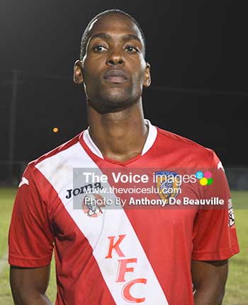 Image of Goal scorer Rohan Lambert (Photo: Anthony De Beauville) 