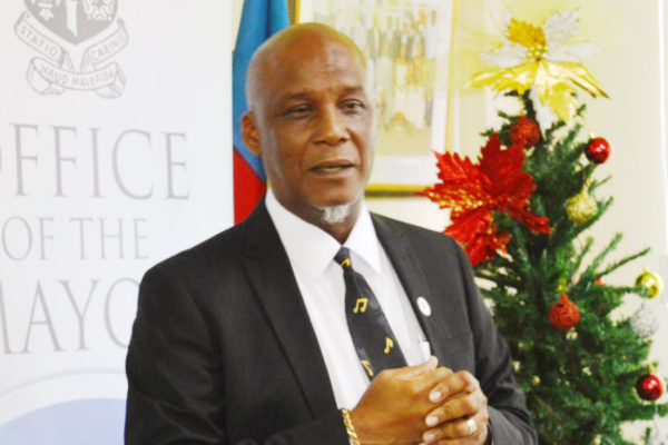 Image of Mayor of Castries, Peterson Francis