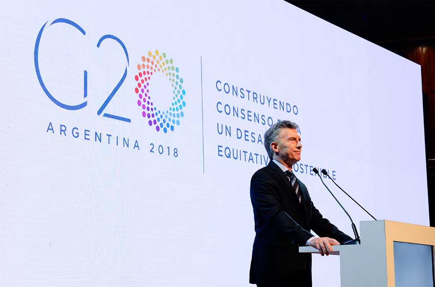 Image of President Mauricio Macri of Argentina.