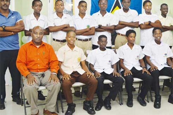 Image of Second place team Saint Lucia
