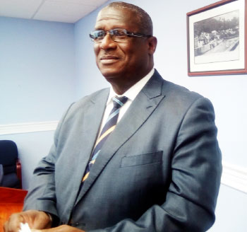 Image of Infrastructure Minister Stephenson King