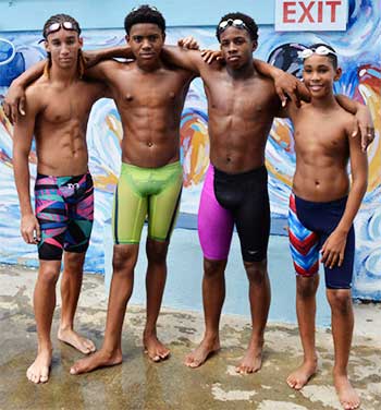 Image From L-R: Terrel, Jayhan, Jamaar and D’Andre.
