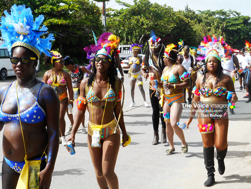 Image: A flashback to Vieux Fort Carnival