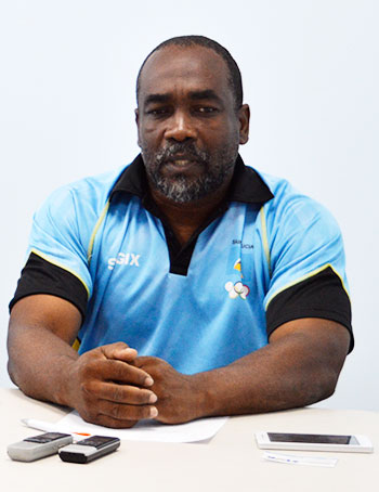 Image of SLOC General Secretary, Alfred Emmanuel