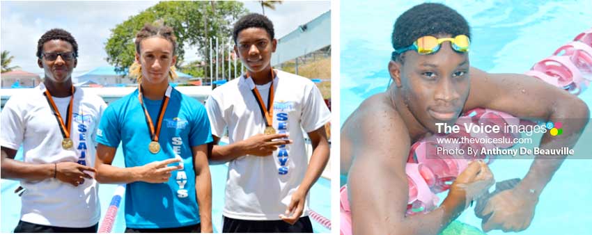 Image: (l-r) Jamaar Archibald, TerrelMonplaisir, JayhanOdlum-Smith and Devin Boodha. (Photo: Anthony De Beauville)