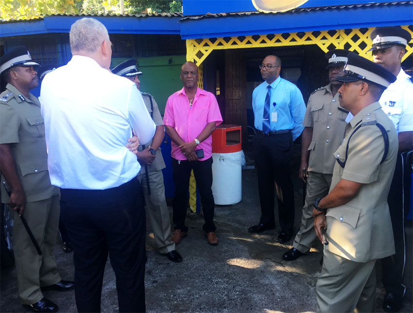 Image: Prime Minister Chastanet meeting with key stakeholders to discuss the Bananes Bay development plans.