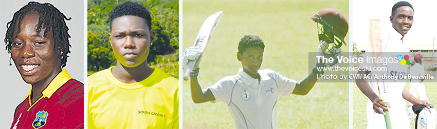 Image: (L-R) Qiana Joseph, Nerissa Crafton, Akeem Auguste and Kimani Melius. (PHOTO: CWI/ AC/ Anthony De Beauville)