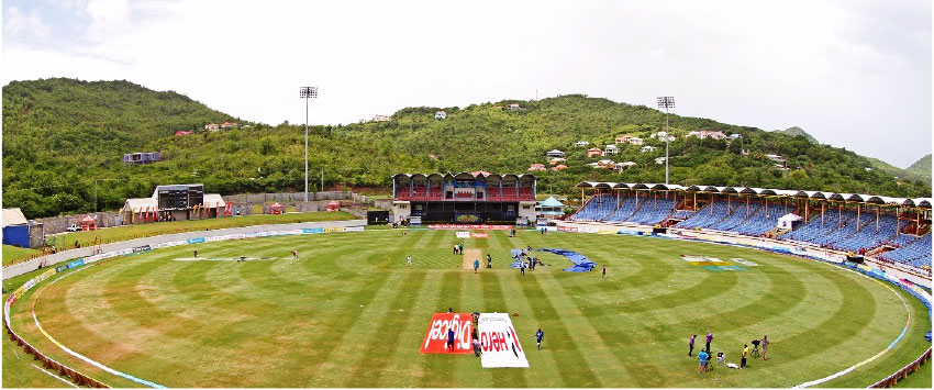 Image: The Daren Sammy National Cricket Stadium, previously the Beausejour Stadium, is a cricket ground located near Gros Islet, Saint Lucia, with a standard seating capacity of 15,000.  (PHOTO: CPL/Sportsfile) 