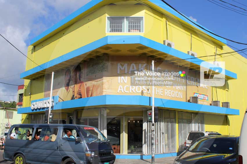 Image of Unicomer(Courts) St. Lucia, Chaussee Road branch