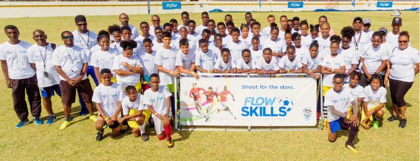 Image: Manchester United Flow Skills Challenge Saint Lucia.