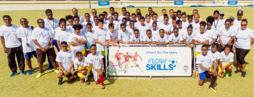 Image: Manchester United Flow Skills Challenge Saint Lucia.