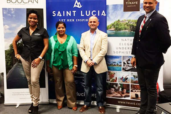 SLTA representatives at the New York Times Travel Show.