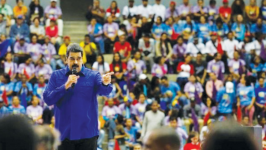 Image of Venezuelan President Nicolas Maduro