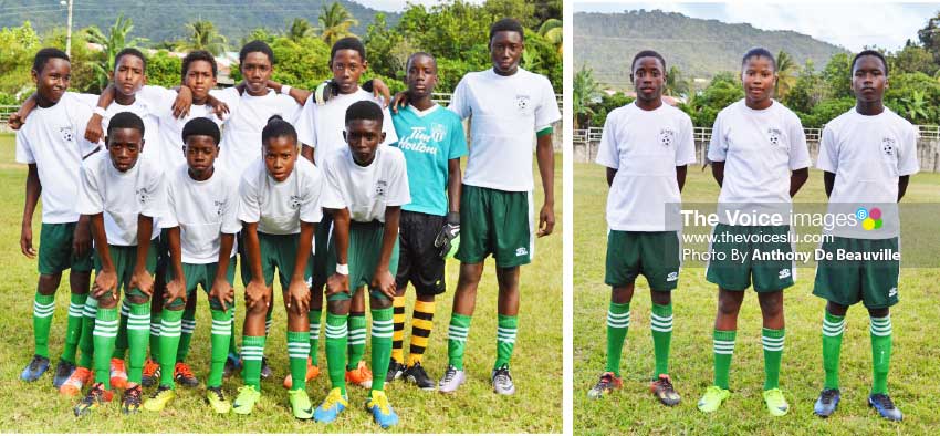 Image: Big Players under - 14s; goal scores versus New Generations, Adrian Vitalis (3), Arnicka Louis (1) and GillanClercin (1). (PHOTO: Anthony De Beauville)