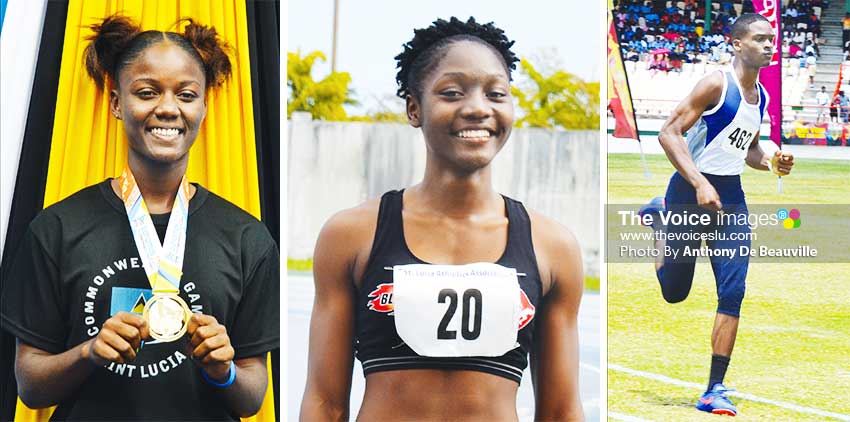 Image: (L-R) Julien Alfred, Mechaela Hyacinth and Reuben Nich. (PHOTO: Anthony De Beauville)