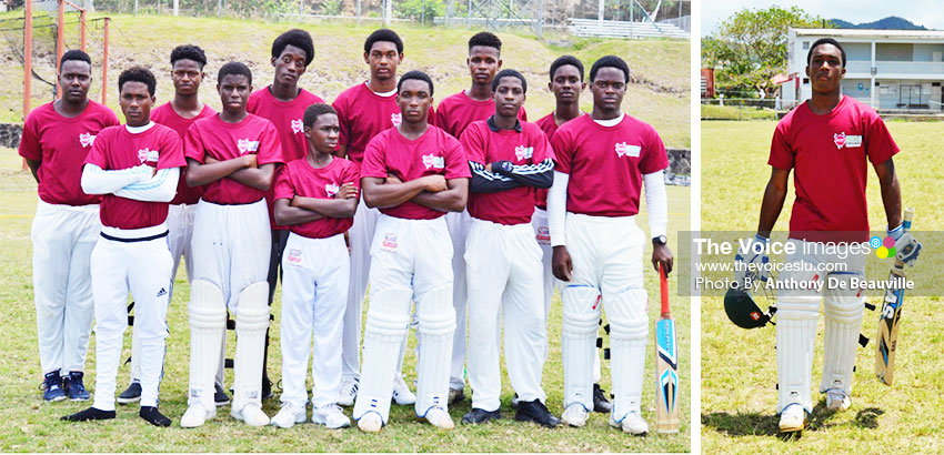 Image: (L-R) Anse la Raye U19s; Anthony Cadet top scored with 20. (PHOTO: Anthony De Beauville)
