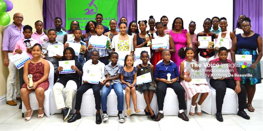 Image: LA Swim Club, one Big Family .(PHOTO: Anthony De Beauville)