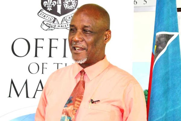 Image of Mayor of the City of Castries Peterson D. Francis