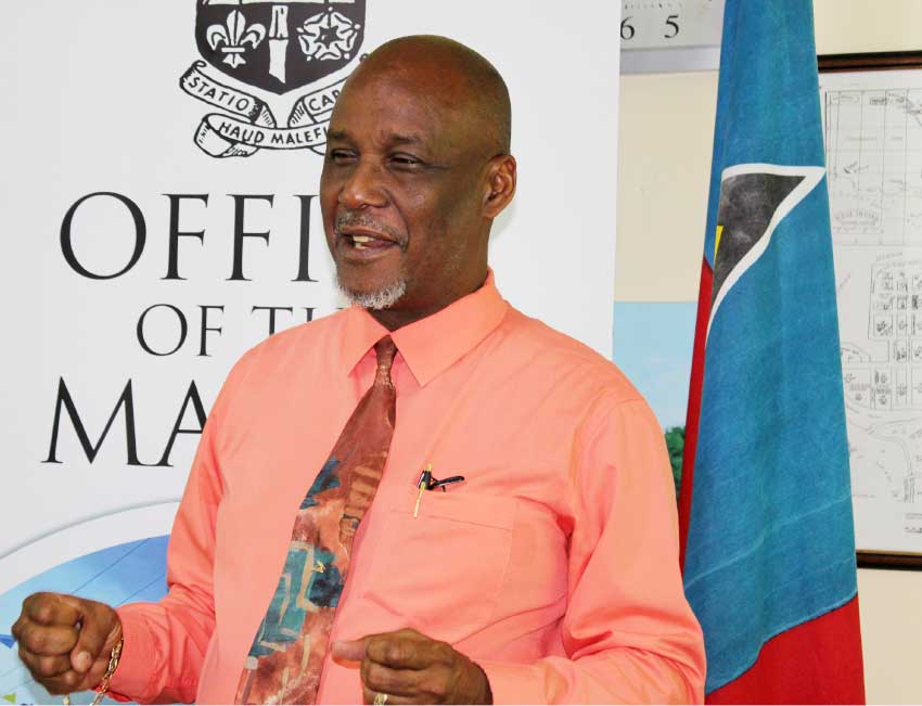 Image of Mayor of the City of Castries Peterson D. Francis