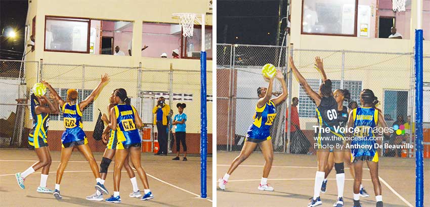 Image: Some of the showpiece between Saint Lucia and Barbados final score 27 - 27 (Photo: Anthony De Beauville)