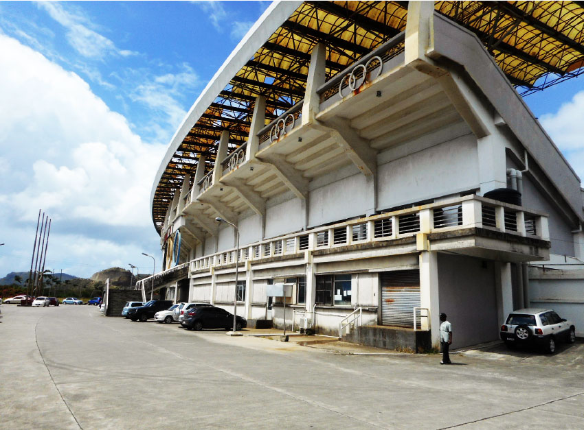 Image of St. Jude Hospital at the George Odlum Stadium.