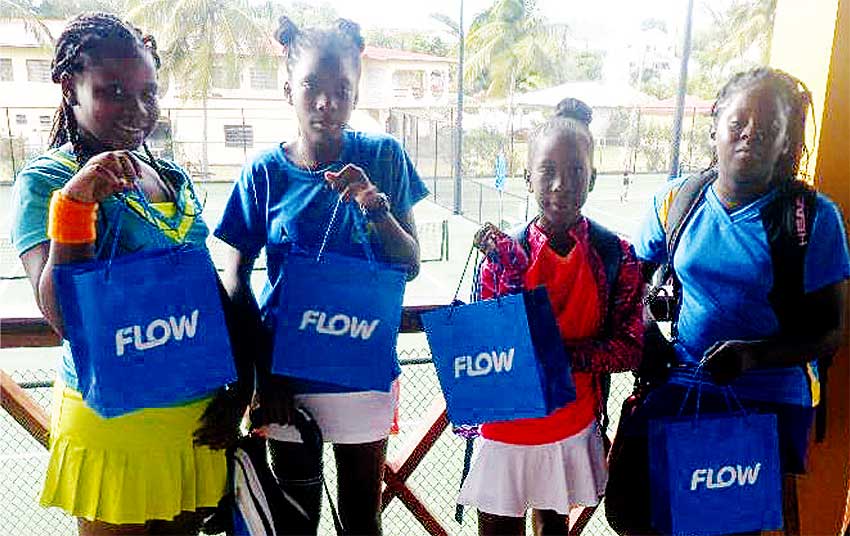 Image: Team Saint Lucia, Alysa Elliott, Iyana Paul, Mahkya Suffren and Latoya Murray. (PHOTO: SLNTC)