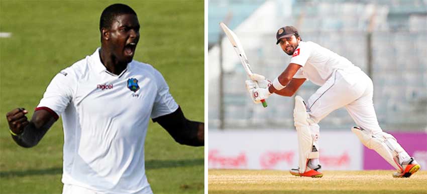 Image: (L-R) Jason Holder Windies captain and Dinesh Chandimal, Sri Lanka captain set for the Caribbean showdown. (PHOTO: Getty Images/ AP)