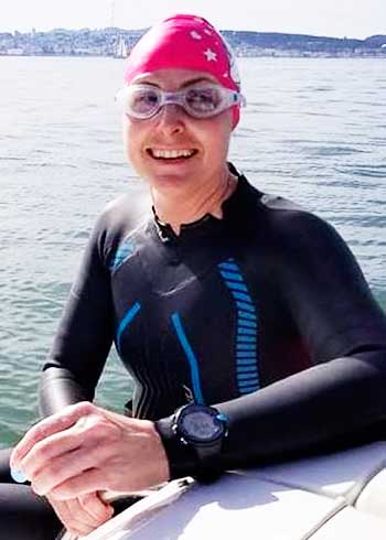 Image of Marathon swimmer Molly Nance (Photo: MN)