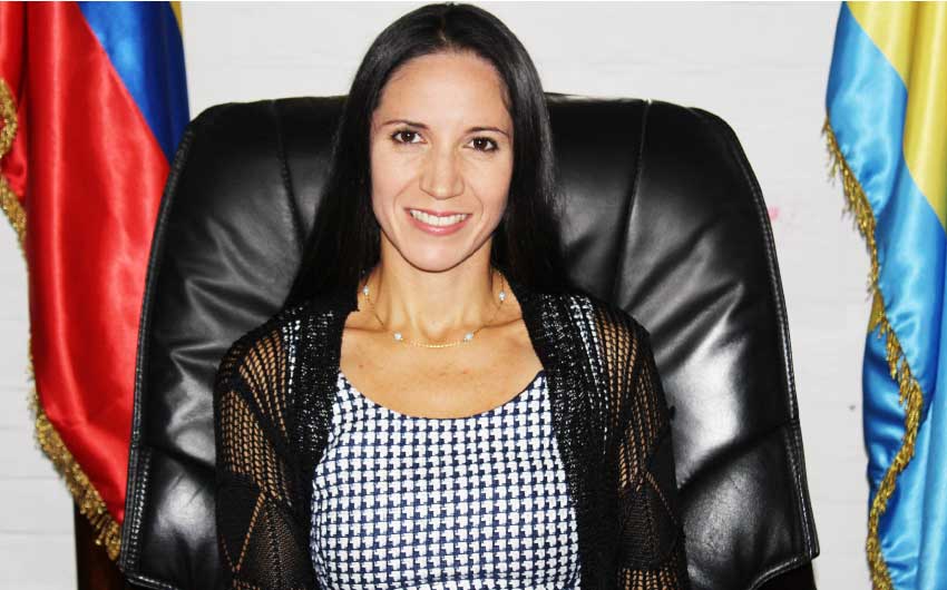Image of Venezuela’s ambassador to St. Lucia, Leiff Escalona