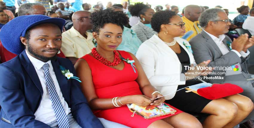 Image: Directors and members at last Sunday’s official opening of the new headquarters of the St. Lucia Workers Credit Union. (PHOTO By: Photomike)