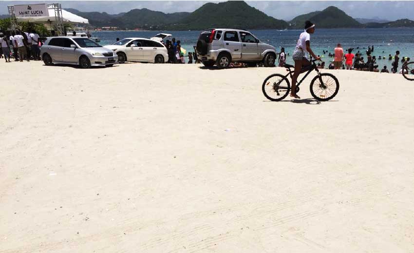 Image of Pigeon Island during the walk...